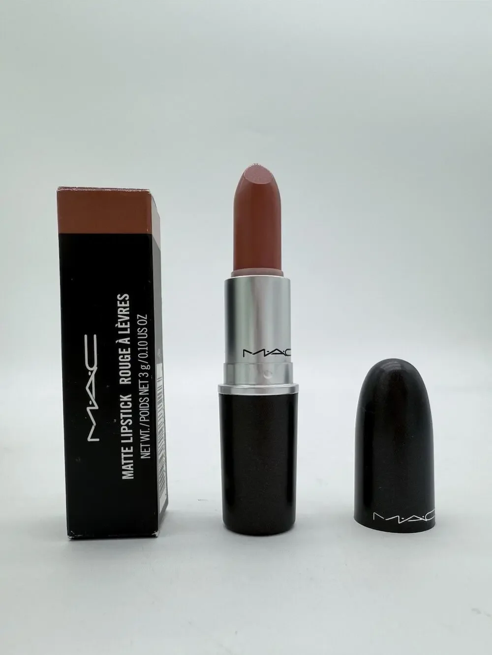 Mac Matte Lipstick HONEYLOVE 605 - Full Size 3 g / 0.1 Oz. New